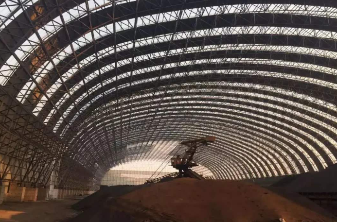 钟祥概述原料场封闭技术的特点和类型