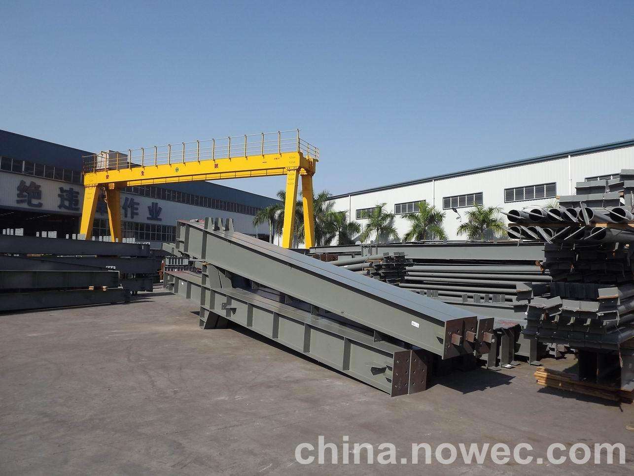 钟祥网架工程中的分条（分块）吊装法